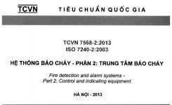 TCVN 7568-2:2006 Hệ Thống Báo Cháy – Phần 2: TRUNG TÂM BÁO CHÁY